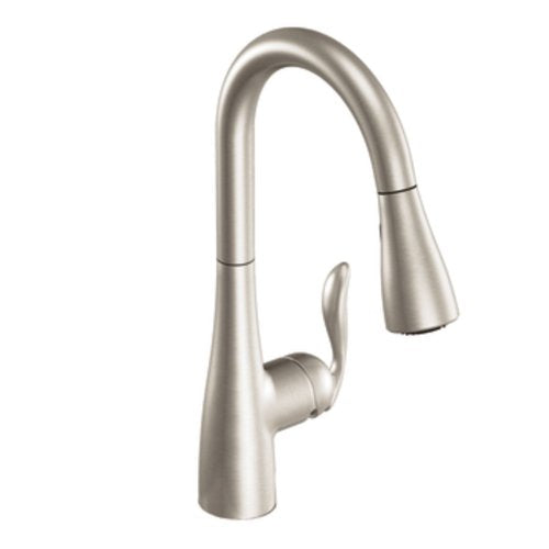 Moen Arbor One-Handle High Arc Pulldown Kitchen Faucet Featuring Reflex, Spot Resist Stainless (7594SRS) - Bar Sink Faucets - Amazon.com