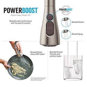 Moen Arbor One-Handle High Arc Pulldown Kitchen Faucet Featuring Reflex, Spot Resist Stainless (7594SRS) - Bar Sink Faucets - Amazon.com